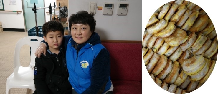 민들레떡 이미지
