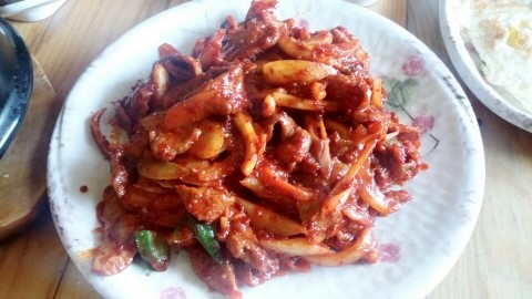 통일불고기 이미지