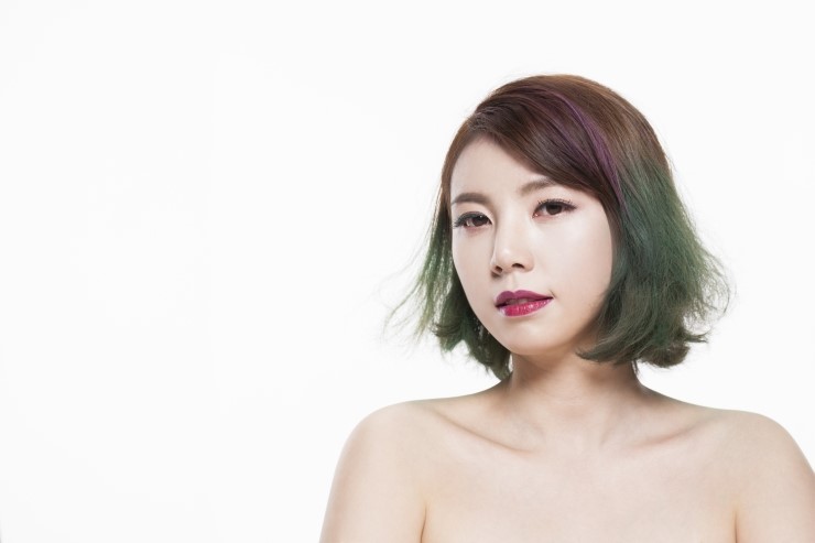 헤어염색 이미지