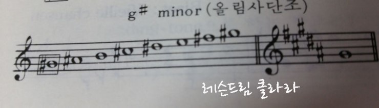 음계(스케일)-장음계, 단음계 구별하기 : 네이버 블로그