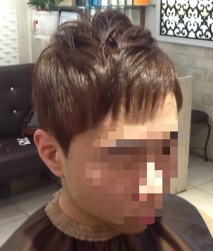 하준헤어스케치 이미지