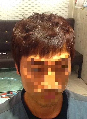 하준헤어스케치 이미지