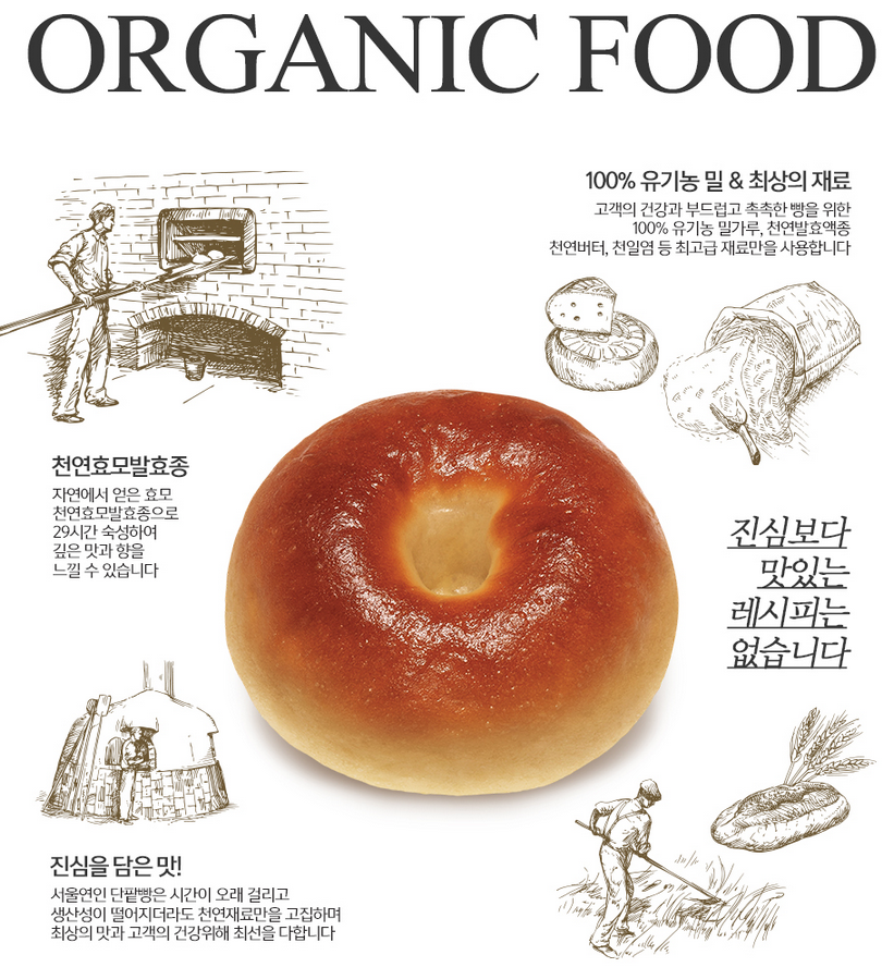 단팥빵 이미지