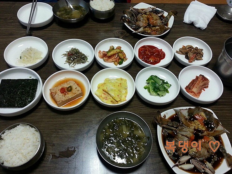 시골풍경꽃게장 이미지