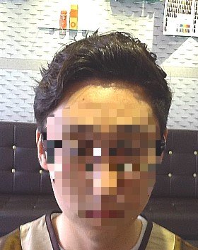 하준헤어스케치 이미지