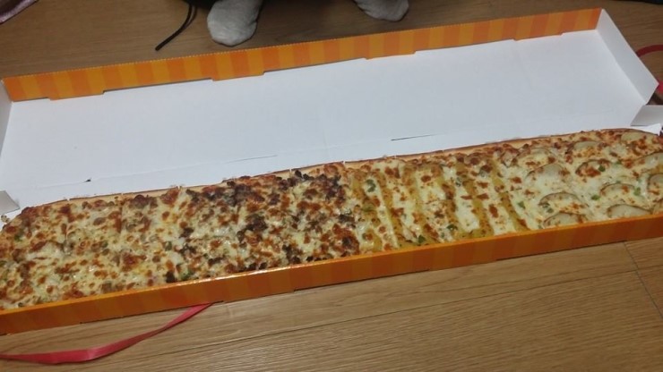 일미터피자 이미지
