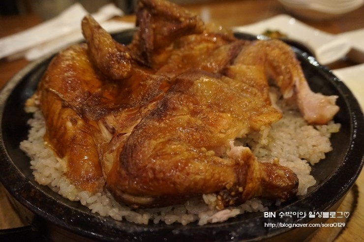 누룽지통닭 이미지