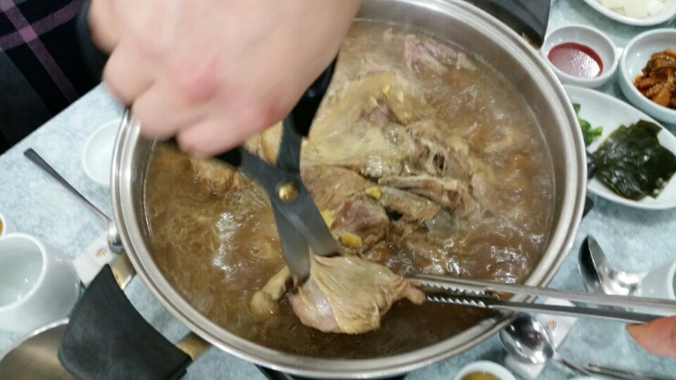 청수한방횡계백숙 이미지
