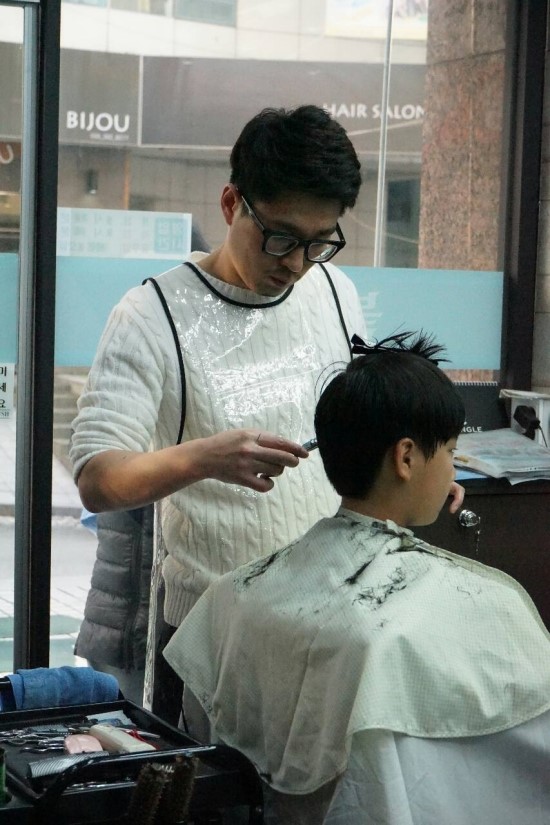 남성컷트전문점 이미지