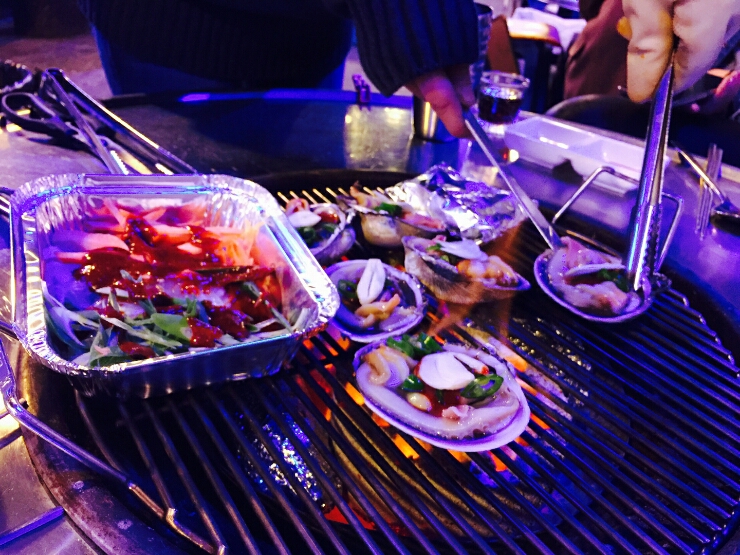 바다조개구이 이미지