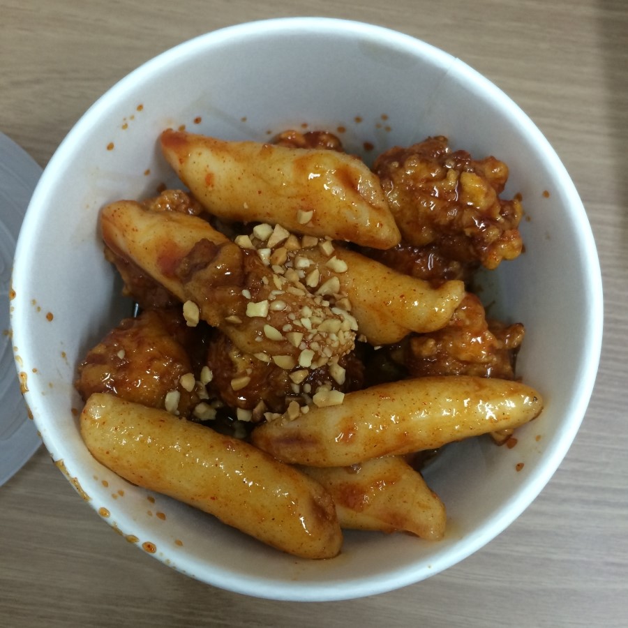 꿀잔치닭강정 이미지