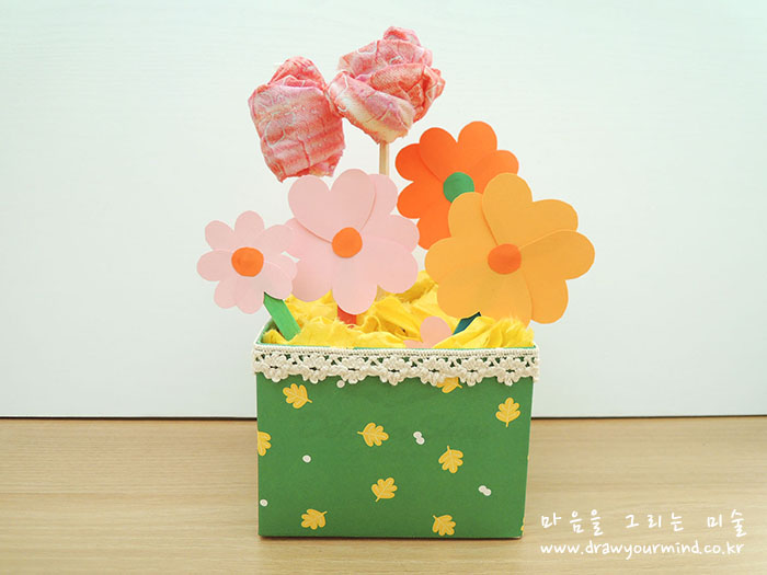 꽃，화분 이미지