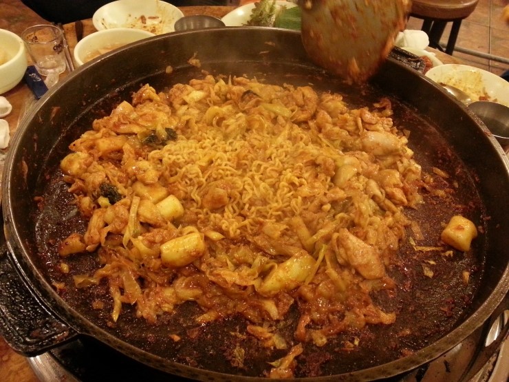 산갈래닭갈비 이미지