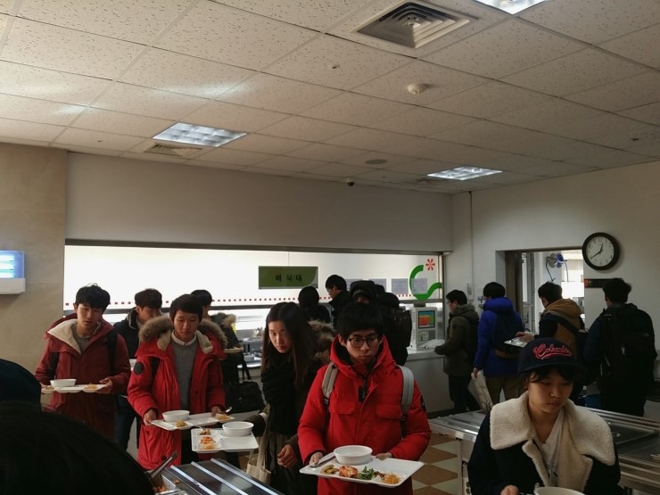 인천대학교 기숙사식당 이미지