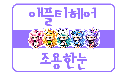 애플헤어스토리 이미지