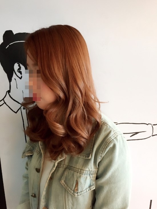 개성연출헤어 이미지