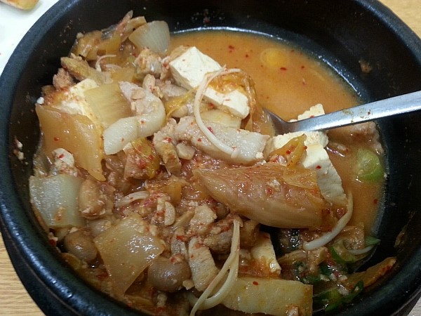 또올레묵은지찌개손칼국수 이미지