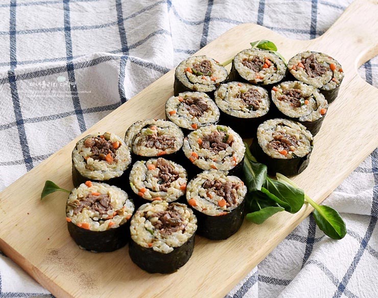 땡초김밥 이미지