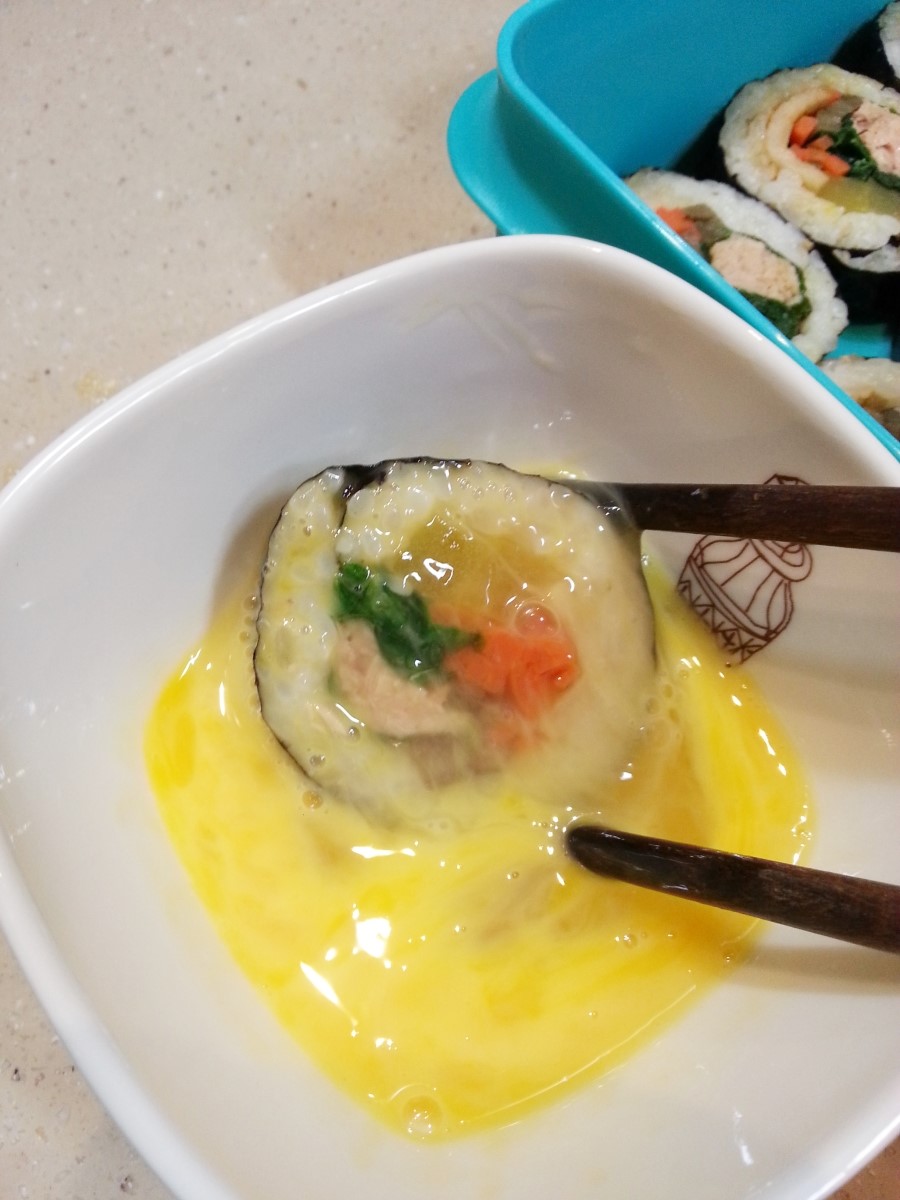 퐁당김밥 이미지
