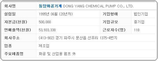 동양화공 이미지