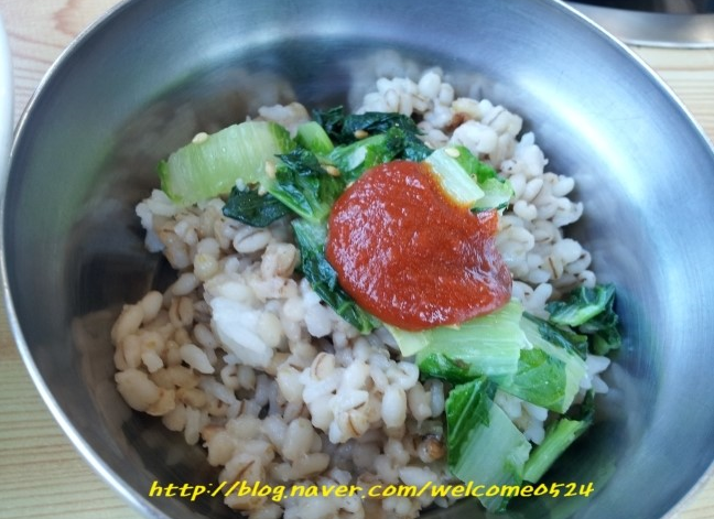 홍두께칼국수보리밥 이미지