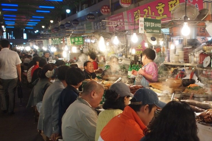 광장시장 이미지