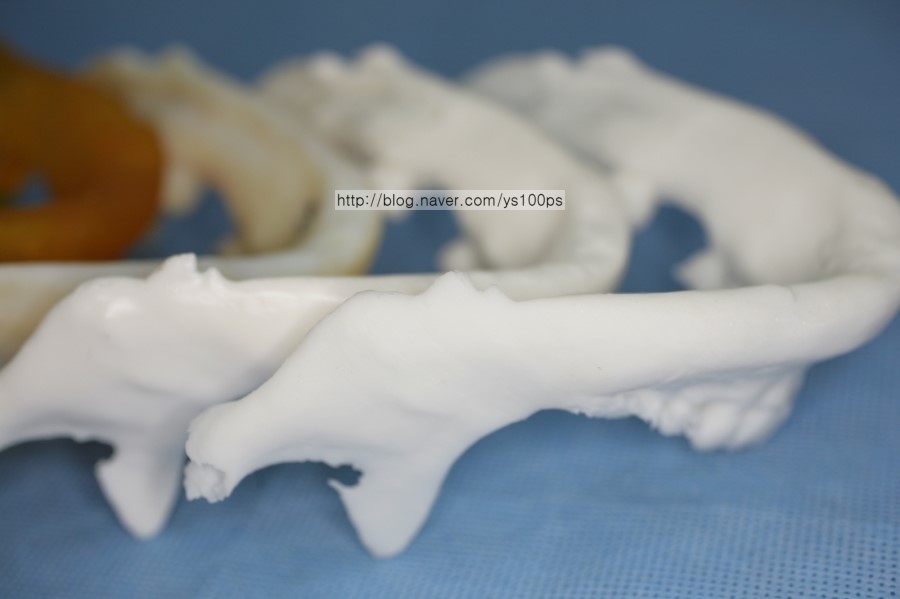 EnvisionTEC과 FDM 출력물 비교