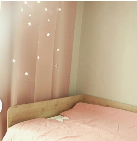 공주이불커튼 이미지