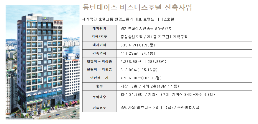 데이즈온호텔 이미지