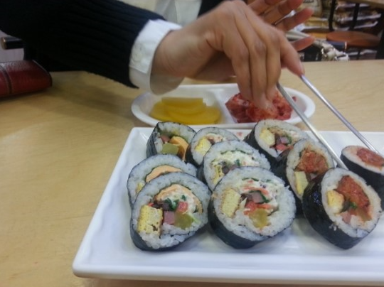 라면과김밥 이미지