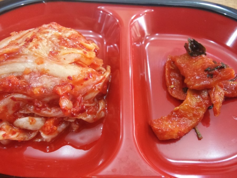 김밥에 라면 이미지