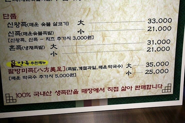 과일먹은족발 이미지