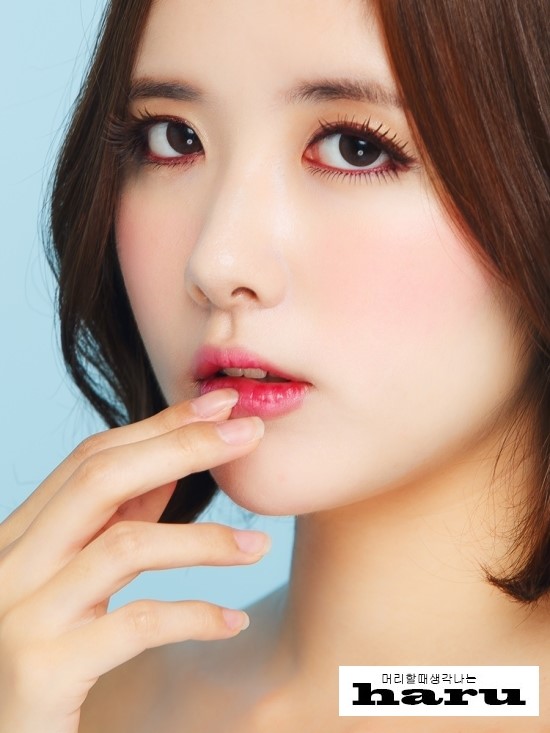 단발머리헤어 이미지