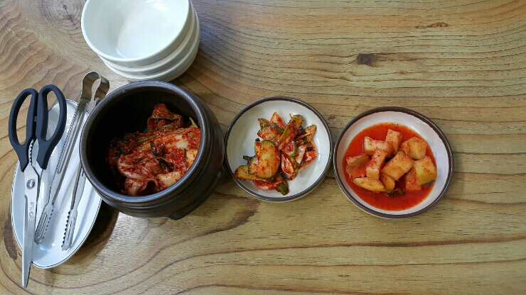 엄마손 팥칼국수 바지락칼국수 이미지