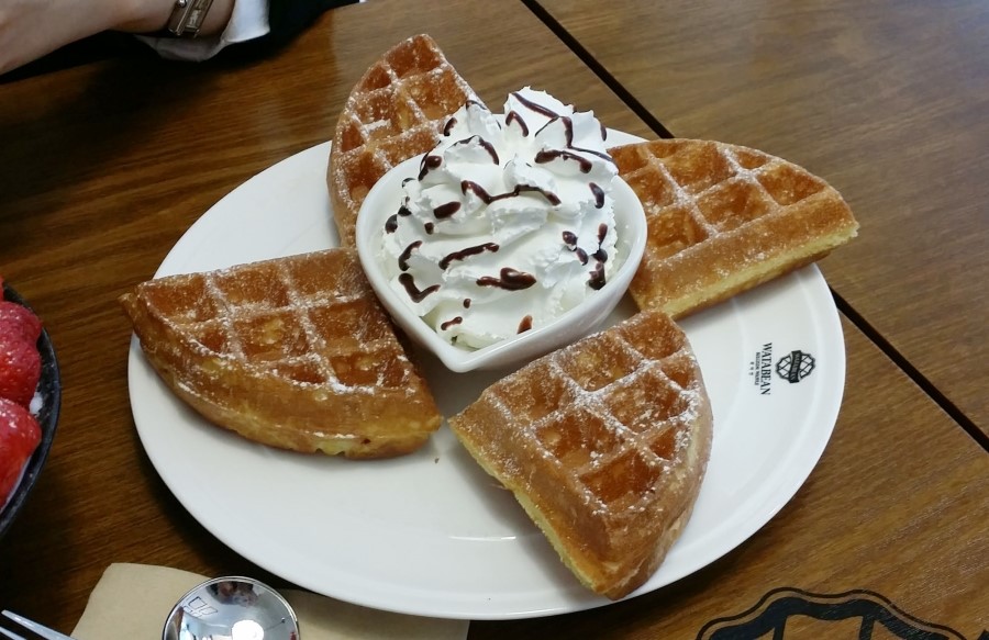 청주 빙수와플 이미지