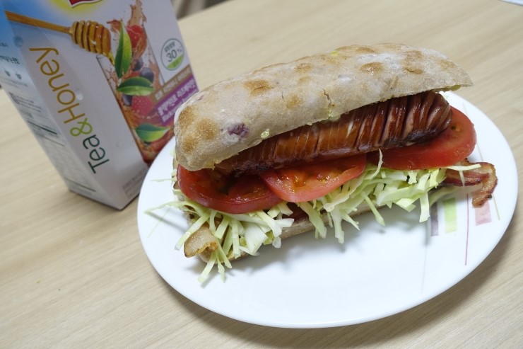 티앤샌드위치 이미지
