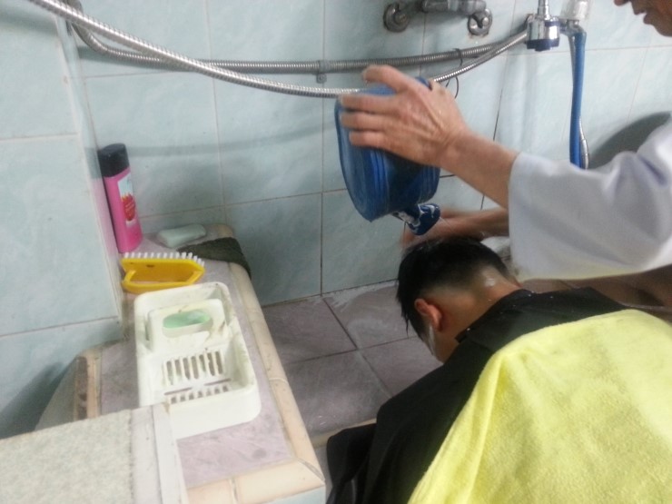 옛날이발소 이미지
