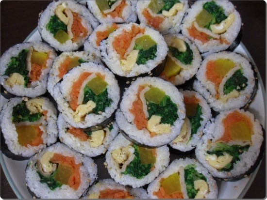 집김밥 이미지
