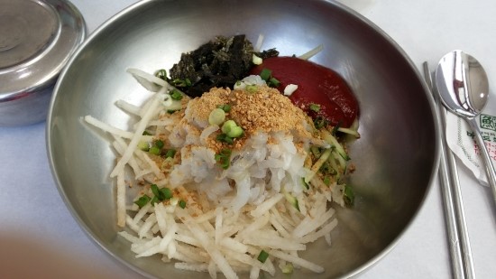 마라도물회 이미지