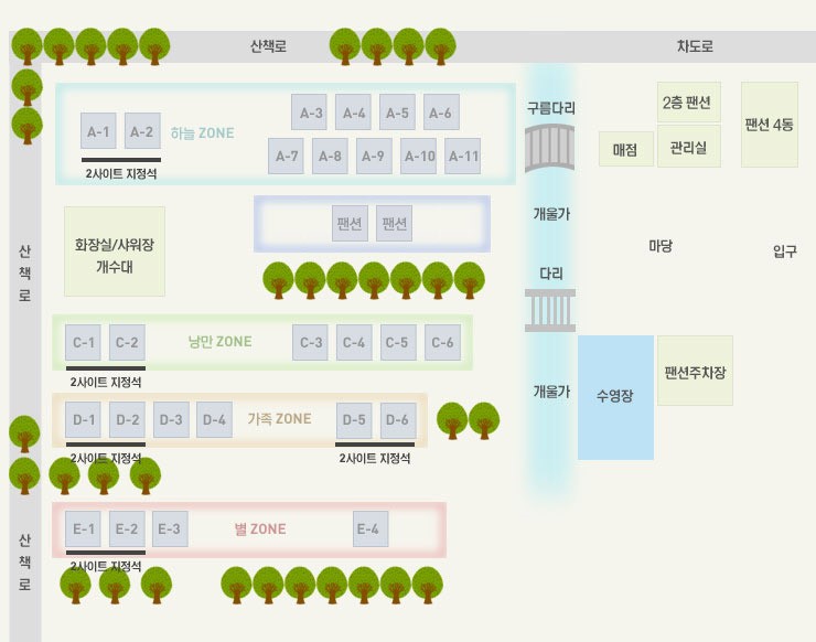 낭만캠핑장 이미지