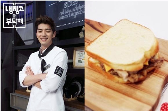 아빠손피자 이미지