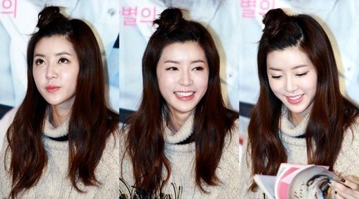 사과똥머리 이미지
