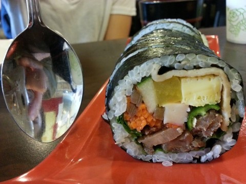 찰스숯불김밥 이미지