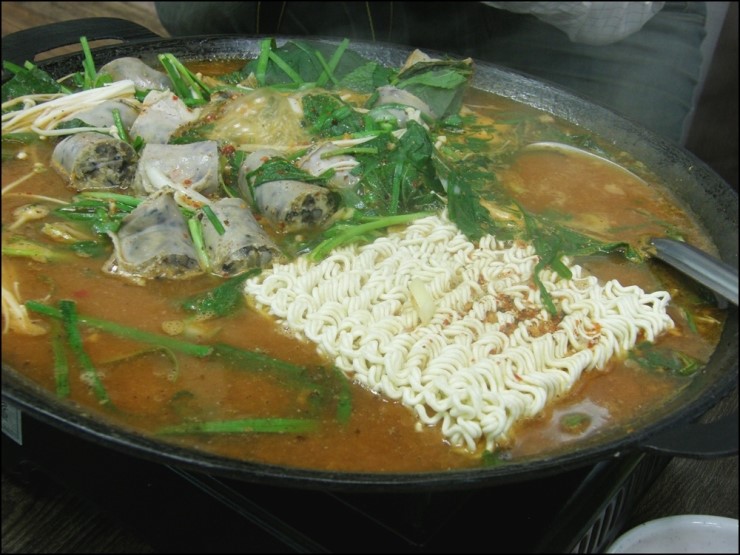 진짜순대 이미지