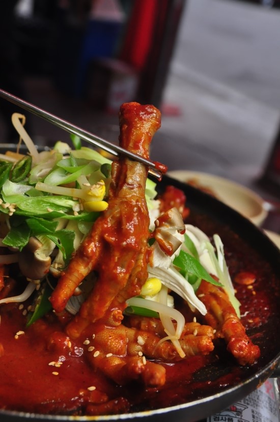 송송닭발 이미지