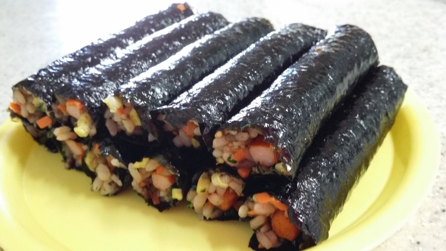 햄을품은김밥 이미지