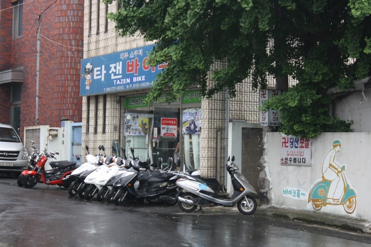 제주스쿠터타잰바이크 이미지