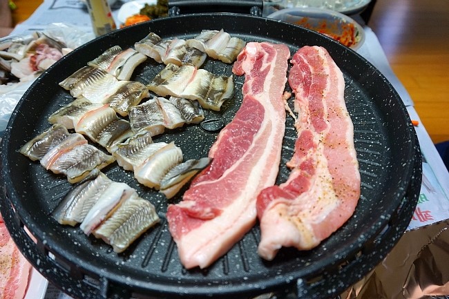 장어삼겹살 이미지