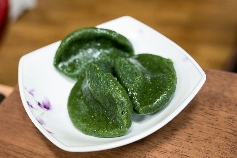 한산모시잎칼국수 이미지