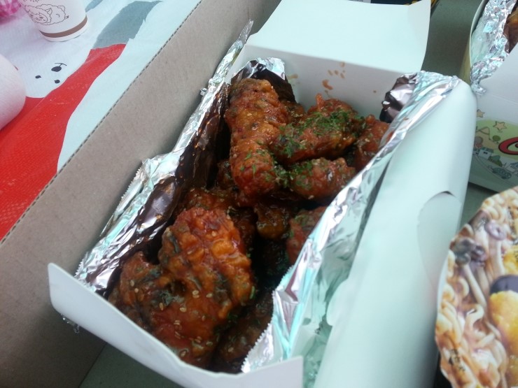 아빠닭 이미지